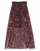 Maje Womens Maxi skirt in Black