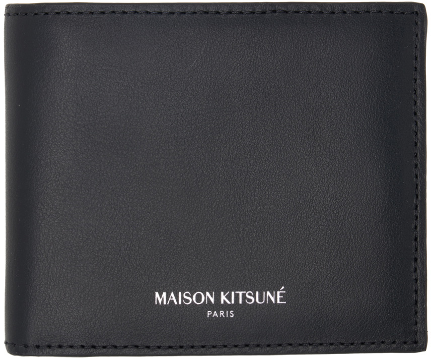 Photo: Maison Kitsuné Black Bifold Wallet
