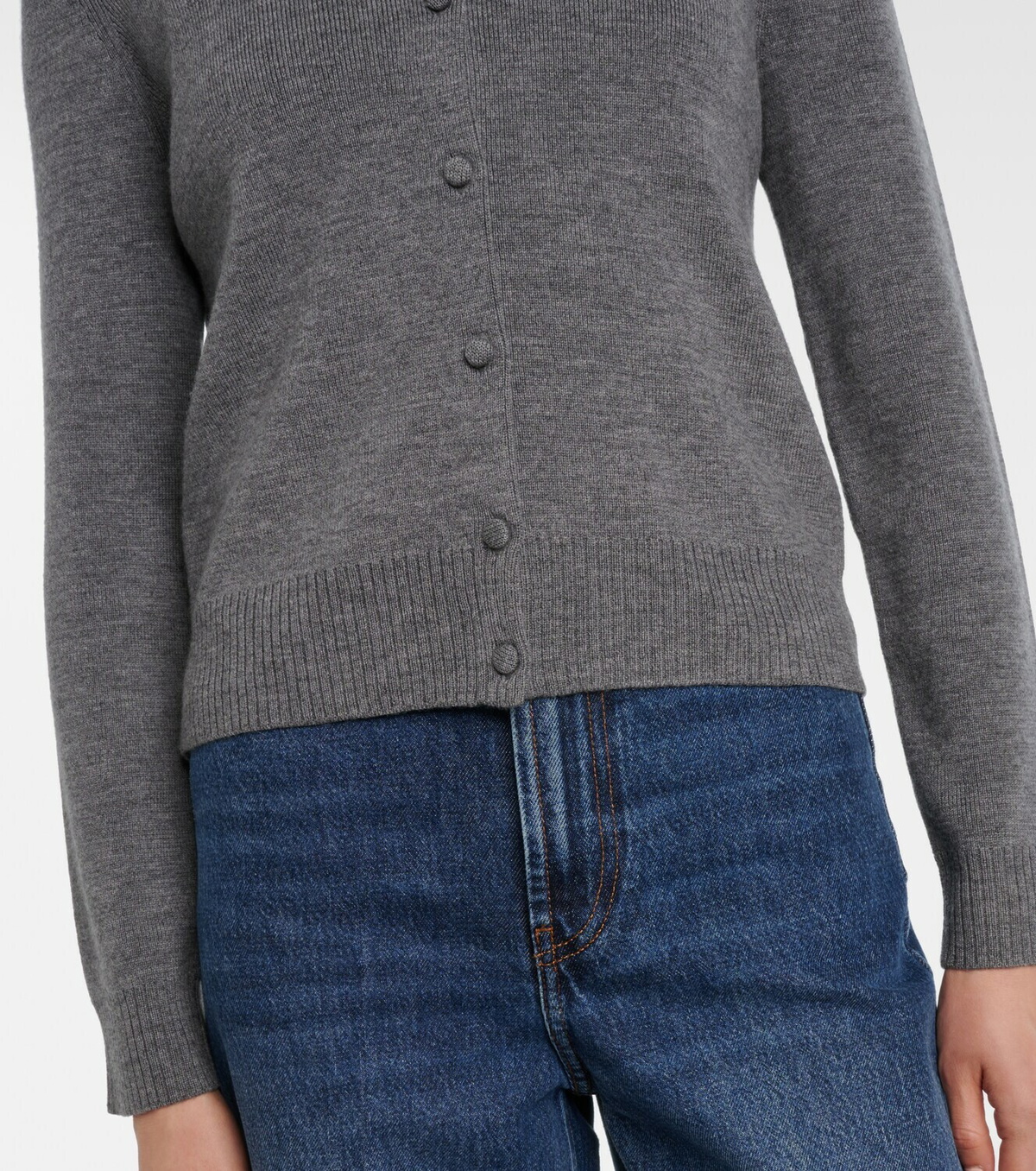 Veronica Beard Daro embellished wool cardigan
