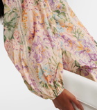 Zimmermann Halliday floral cotton blouse