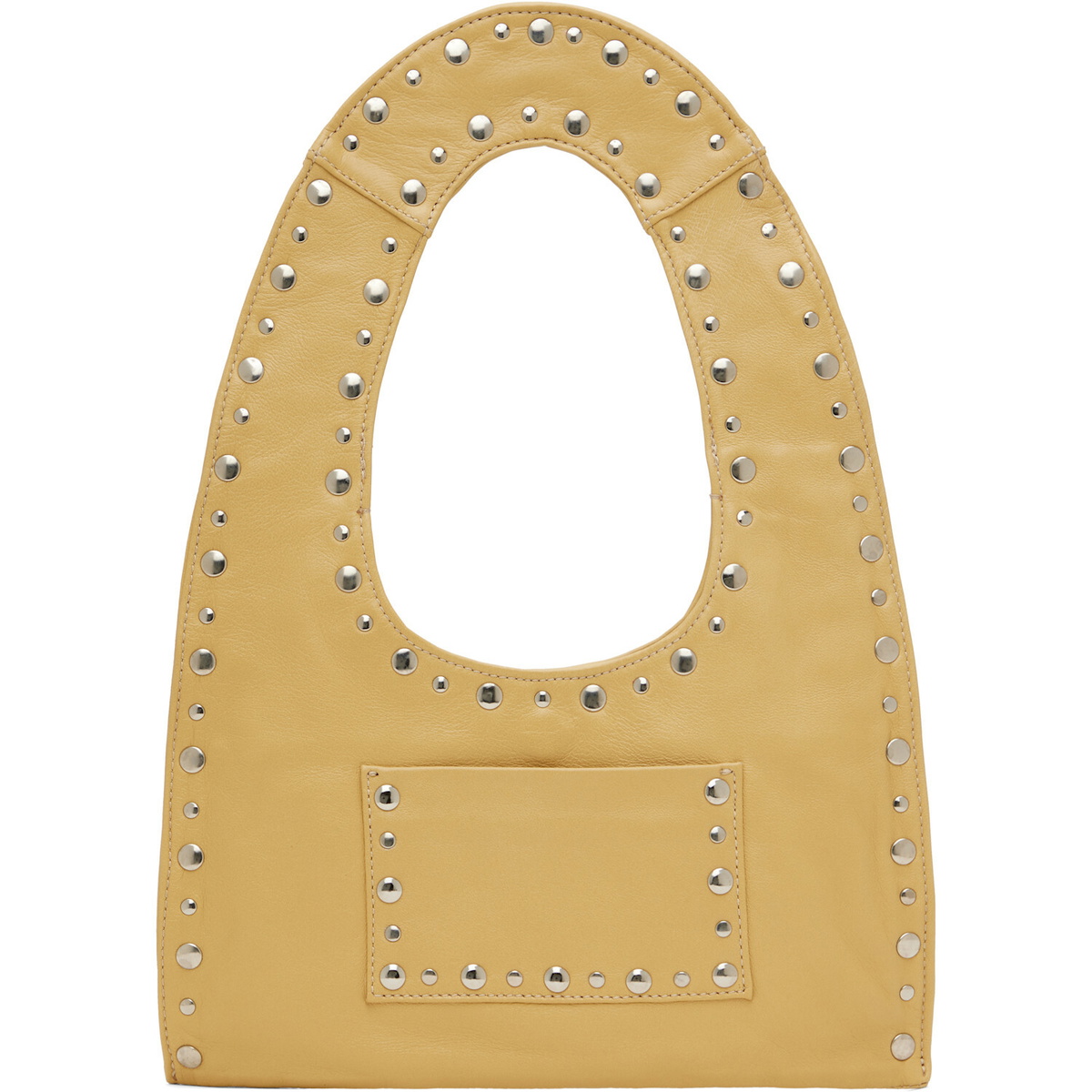 Gimaguas Beige Mini Franca Bag