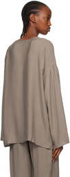 LESET Taupe Ari Shirt