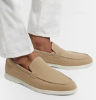 Loro Piana - Summer Walk Linen Loafers - Brown