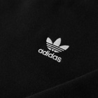 Adidas Men's 3 Stripe Crew Sweat in Black