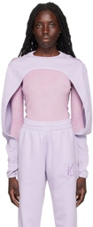 Luar Purple Bolero Long Sleeve T-Shirt