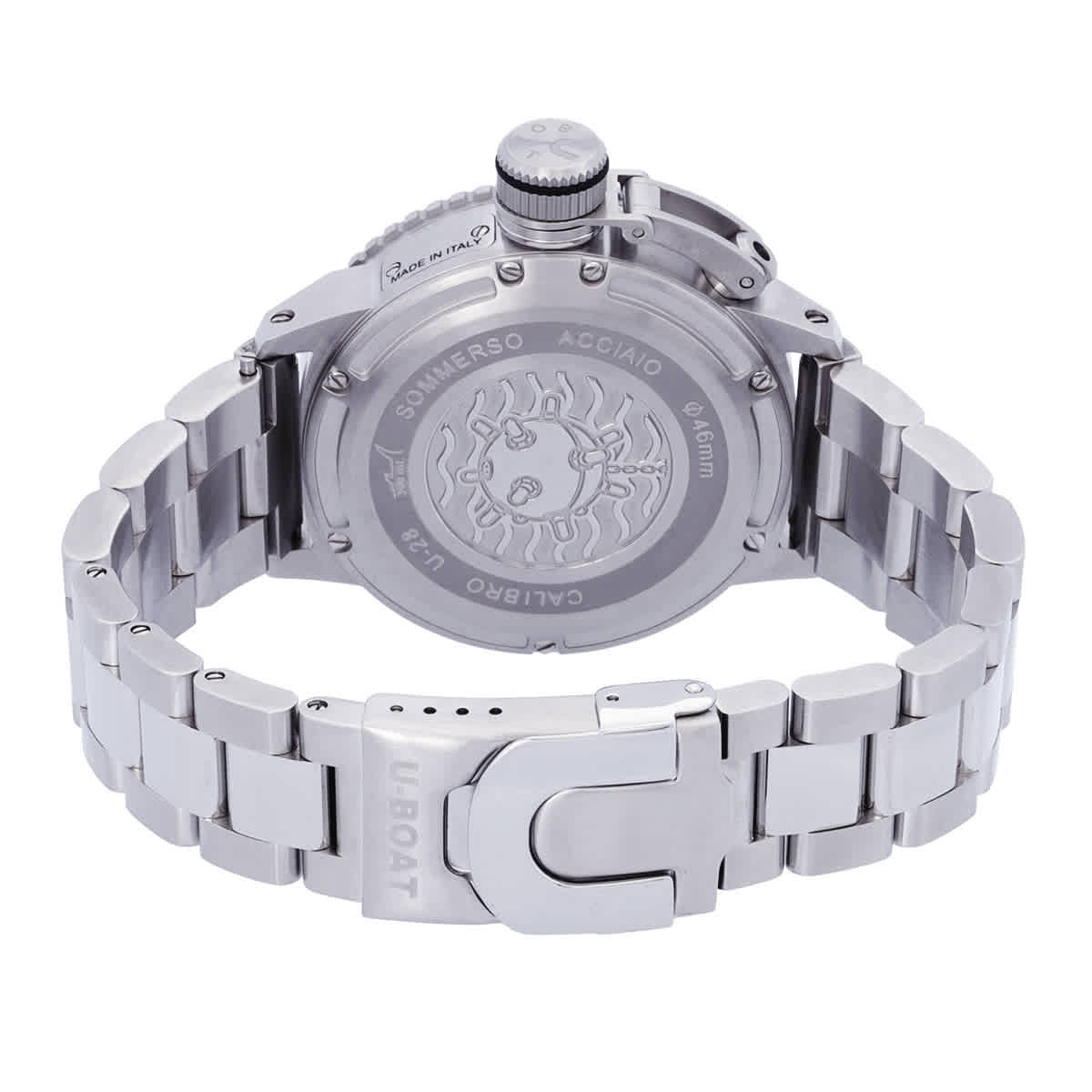 U-Boat Lefty Sommerso Automatic Black Dial Mens Watch 9007/A/MT