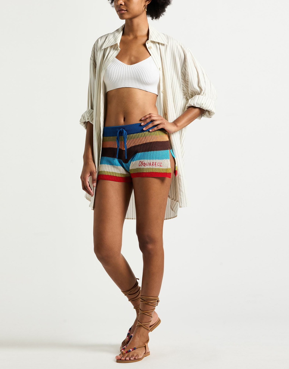 Dsquared2 Womens Shorts & Bermuda Shorts in Brown