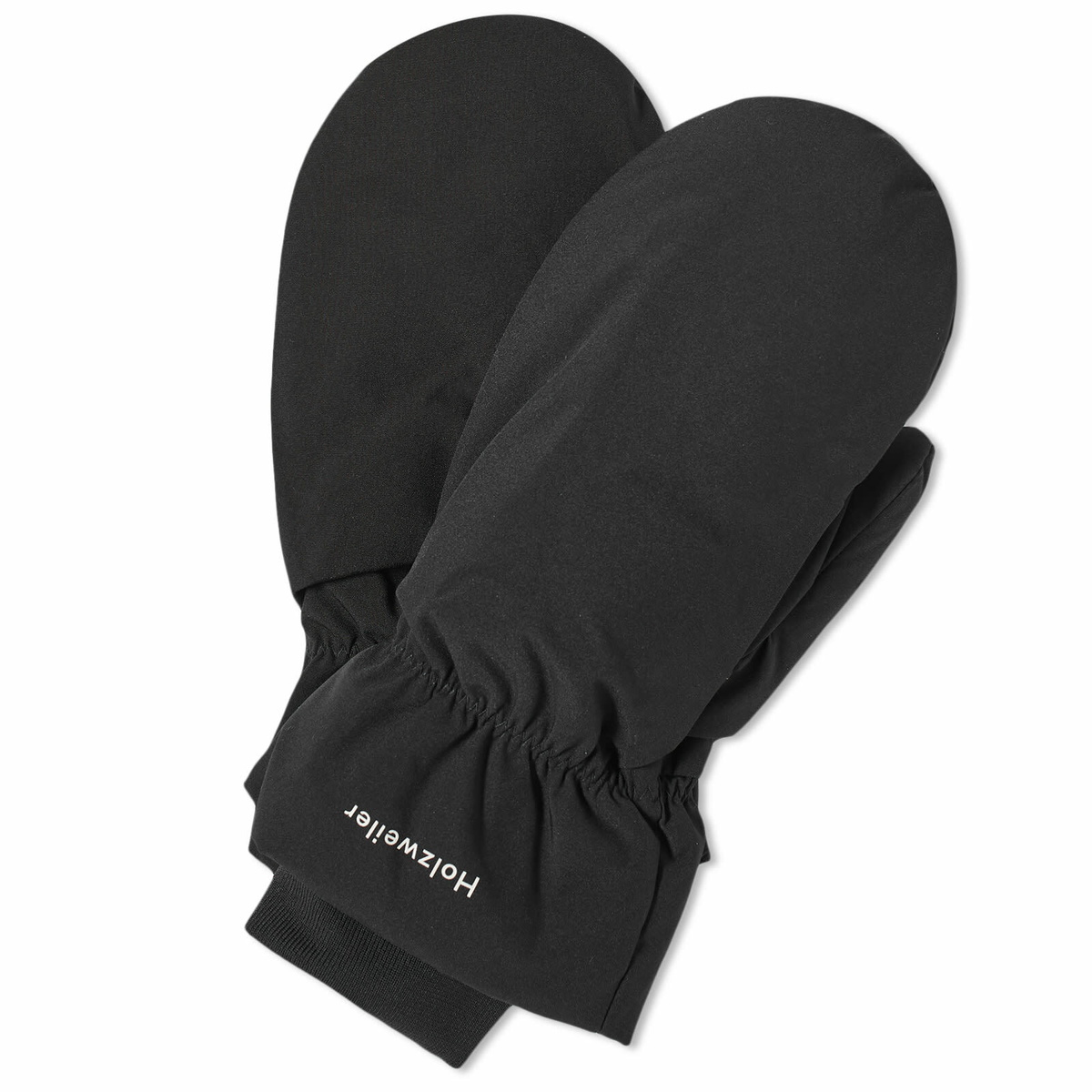 Holzweiler Women's Slogen Bubble Mittens in Black Holzweiler