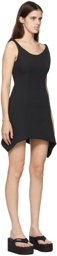 Coperni Black Extension Short Dress