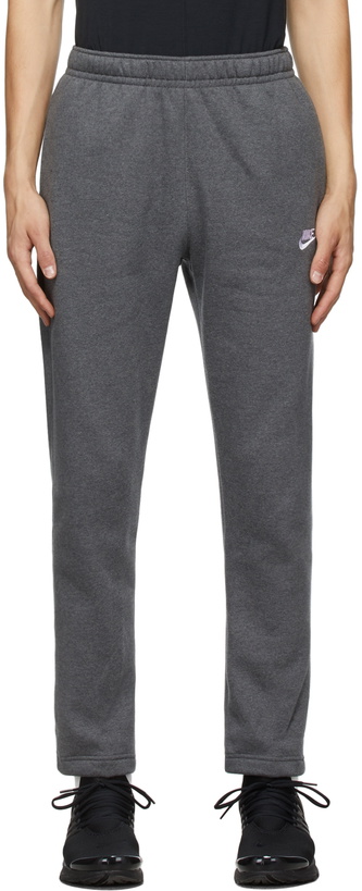 Photo: Nike Grey Sportswear Club Lounge Pants