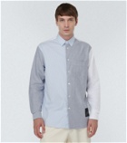 JW Anderson Patchwork cotton Oxford shirt