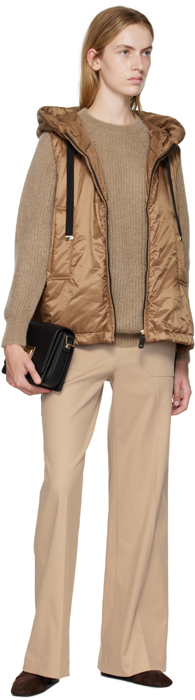 Max Mara Tan Greengo CameLuxe Vest
