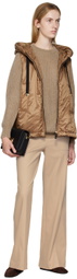 Max Mara Tan Greengo CameLuxe Vest