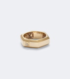 Messika Moderniste Medium 18kt gold ring with diamond