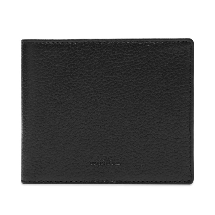 Photo: A.P.C. Aly Grain Leather Billfold Wallet
