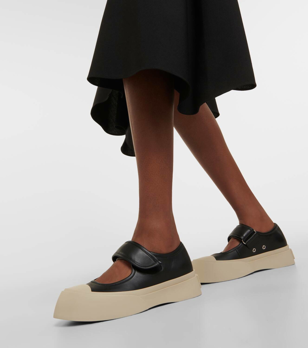 【関税&送料込】Marni Mary Jane Sneaker Marni Leather Mary Jane sneakers Marni