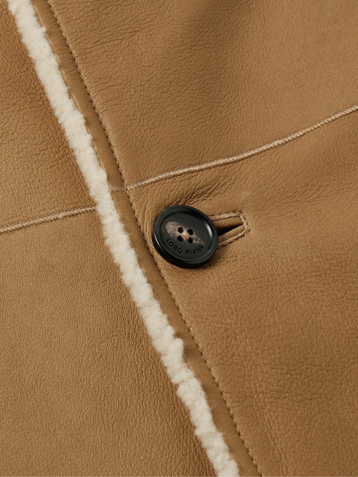 Loro Piana - Alberto Shearling Coat - Brown