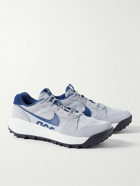 Nike - ACG Lowcate Suede- and Rubber-Trimmed Mesh Sneakers - Gray