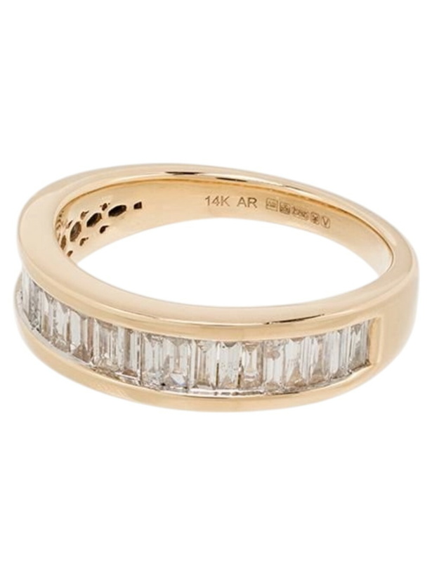 Photo: Adina Reyter 14K Yellow Gold Heirloom Large Diamond Ring