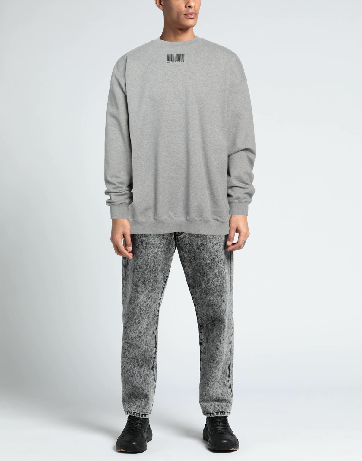 Vtmnts Mens Sweatshirt in Grey