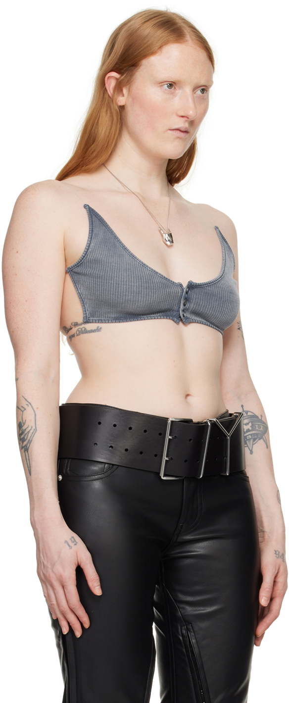 Y/Project Blue Invisible Strap Bralette