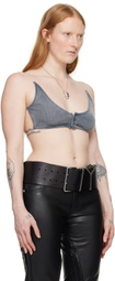Y/Project Blue Invisible Strap Bralette