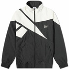 Reebok Men's Archive Vector Track Top in Night Black