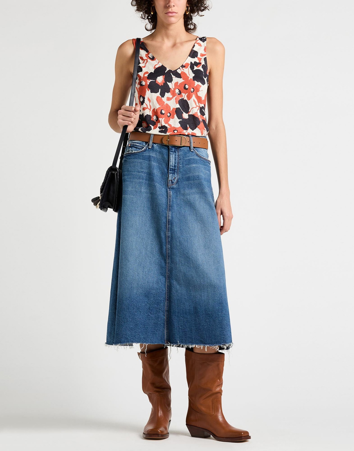Majestic Filatures Womens Top in Rust