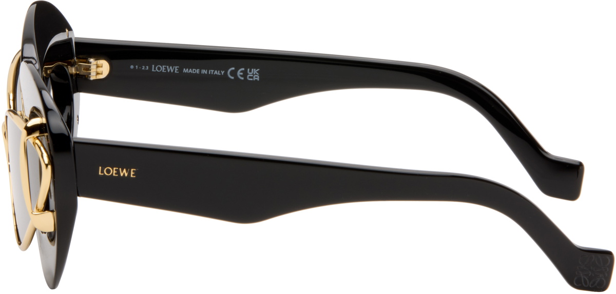 LOEWE Black Double Frame Sunglasses