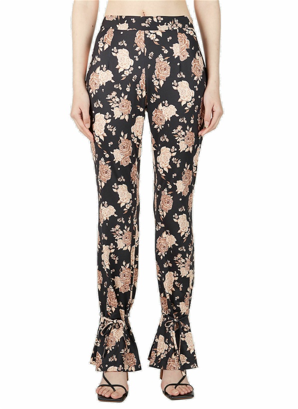 Photo: rokh - Floral Pants in Black
