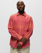 Portuguese Flannel Megs Pink/Red - Mens - Longsleeves