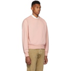 AMI Alexandre Mattiussi Pink 9 Patch Sweatshirt