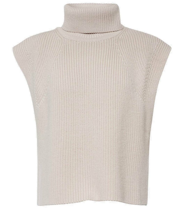 Photo: Marant Etoile Megan turtleneck wool sweater vest