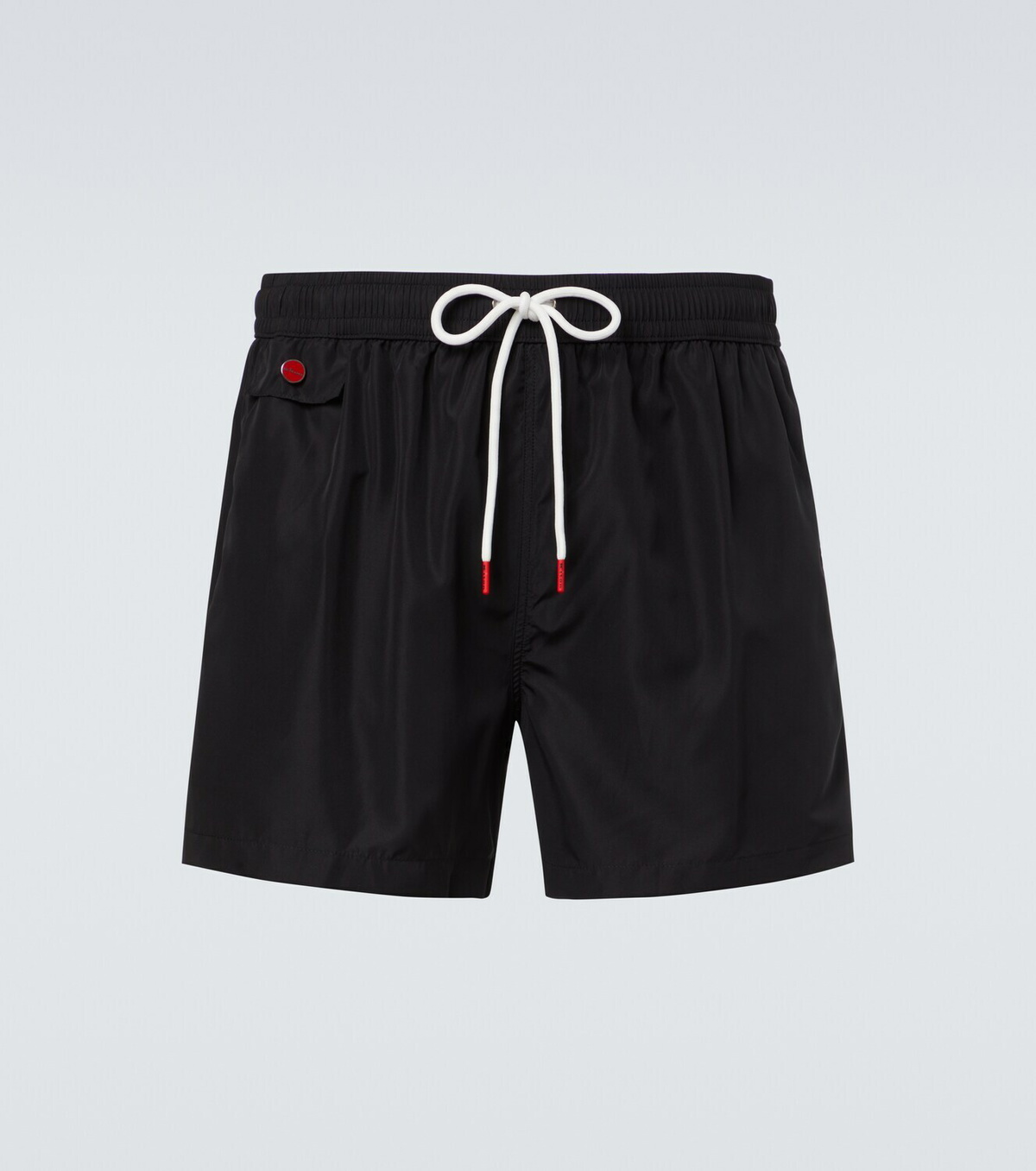 Kiton Logo swim trunks