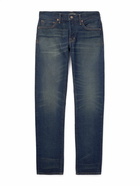 TOM FORD - Slim-Fit Selvedge Jeans - Blue