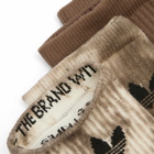 Adidas Women's W Tie Dye Socks in Utility Black/Off White/Earth Strata