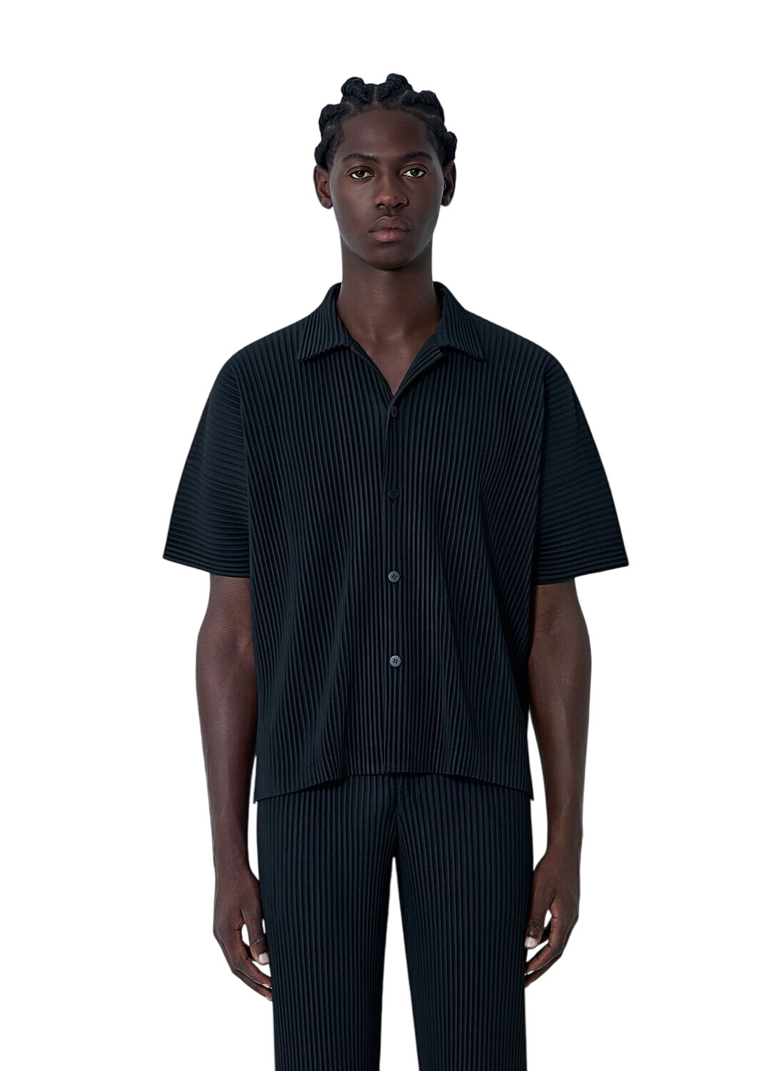 HOMME PLISSÉ ISSEY MIYAKE Green Edge Shirt Homme Plisse Issey Miyake