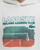 Lacoste SWEATSHIRT White Mens Hoody