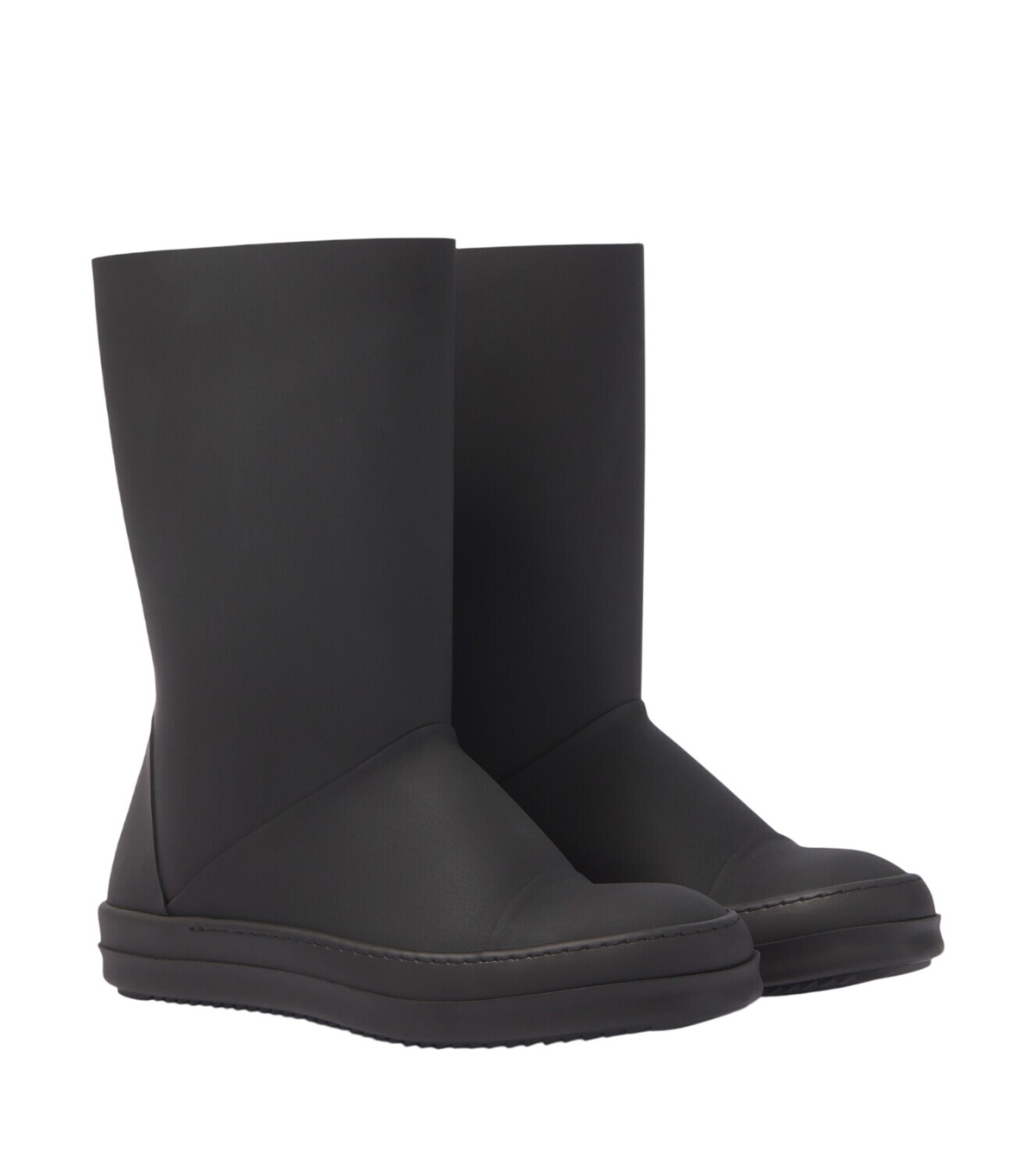 Rick Owens Black Lido Laceup Turbo Cyclops Boots Rick Owens