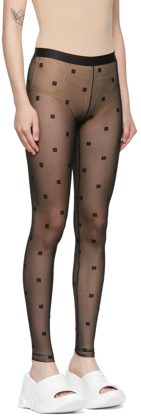 Givenchy Black 4G Leggings
