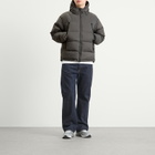 FrizmWORKS Men's Altavia Down Parka Jacket in Gun Metal