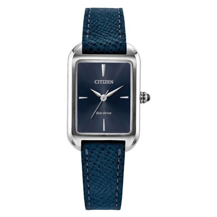 Photo: Citizen L Eco-Drive Blue Dial Watch EM1190-06L