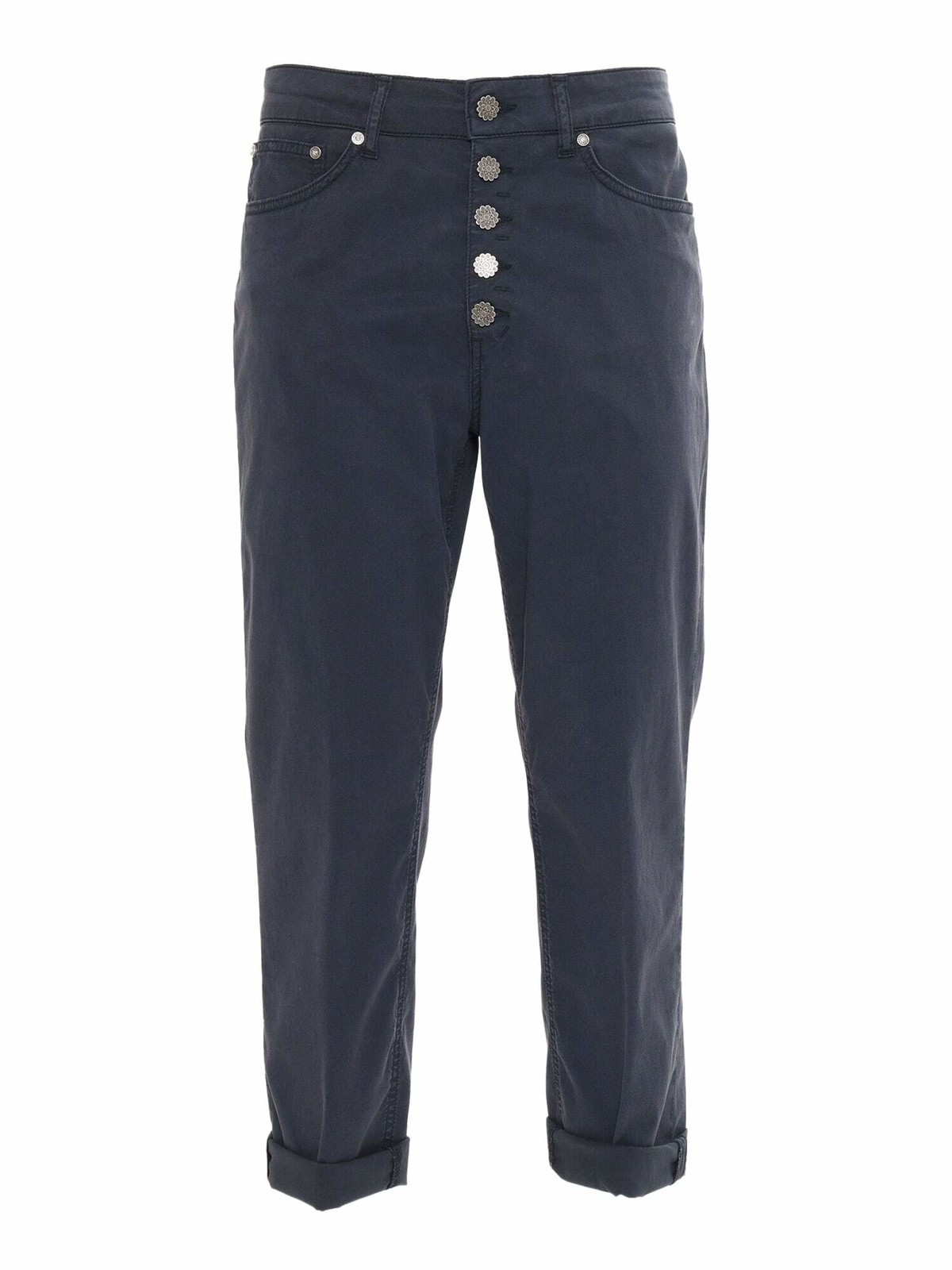 パンツ DONDUP PERFECT - Slim Fit Stretch Trousers Dondup Perfect - Slim Fit Stretch Trousers In White | ModeSens