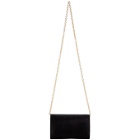 Dolce and Gabbana Black Velvet DG Mini Bag