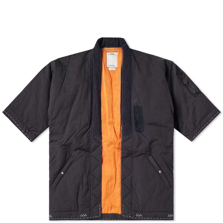 Photo: Visvim Sanjuro Kimono Down Jacket Black