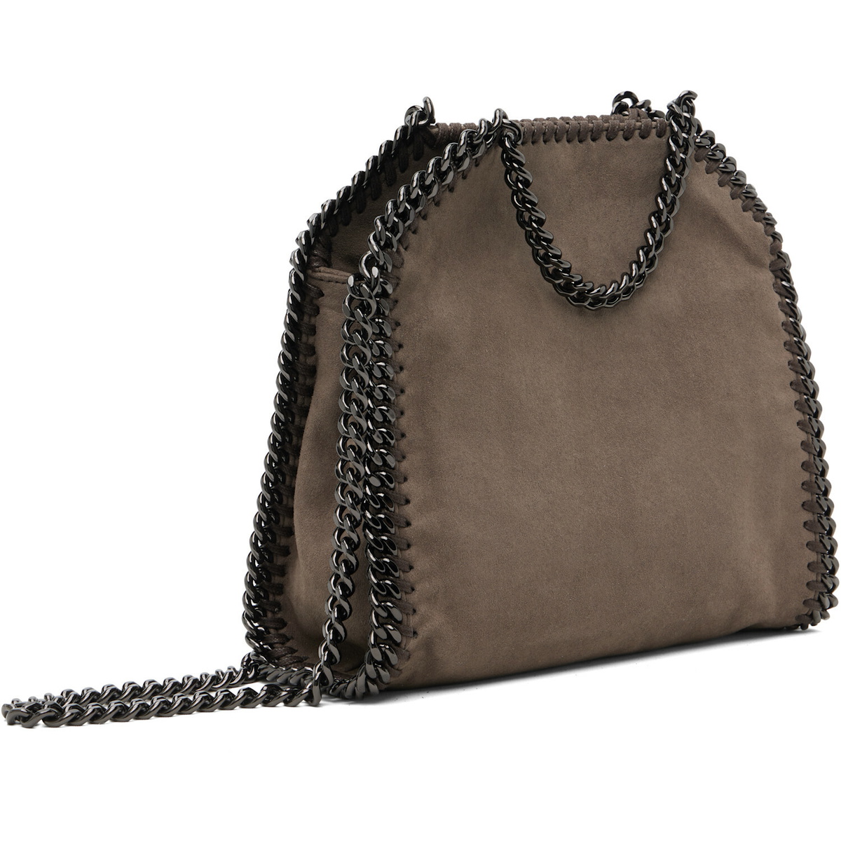 Stella McCartney Taupe Falabella Tiny Bag