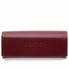 Gucci GG1808S Sunglasses in Gold/Grey 