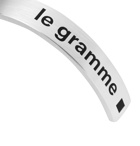 Le Gramme - Le 21 Brushed Sterling Silver Cuff - Silver