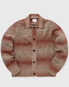 Norse Projects Erik Space Dye Alpaca Mohair Cotton Jacket Orange - Mens - Pullovers/Zippers & Cardigans