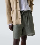 Saman Amel Linen shorts